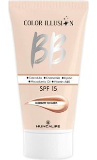 Hunca Life Color Illusion Medium To Dark Tüm Ciltler İçin BB Krem Orta Ton