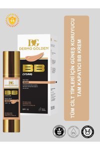 Dermo Golden Beauty Balm Medium Tüm Ciltler İçin BB Krem Açık Ton