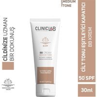 Cliniclab Medium Tone SPF 50 Tüm Ciltler İçin BB Krem Orta Ton