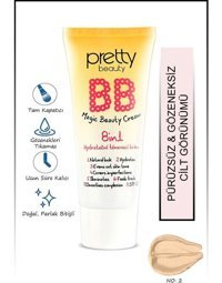 Pretty Beauty 8in1 No:02 Tüm Ciltler İçin BB Krem Açık Ton