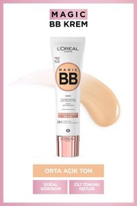 L'Oréal Paris Magic 5in1 Light Tüm Ciltler İçin BB Krem Orta Ton