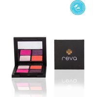 Reva RV422 Toz Işıltılı Far Paleti Mor