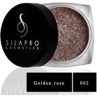 Silapro Cosmetics SP002 Jel Glitter Tekli Far Golden Rose