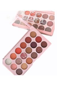 Roesia Rose Cosmetics Roesia Toz Mat-Işıltılı Far Paleti