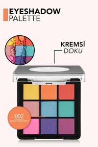 Flormar No:002 Toz Mat Far Paleti Ready To Party