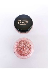 Roesia Rose Cosmetics Jel Glitter Tekli Far Pembe