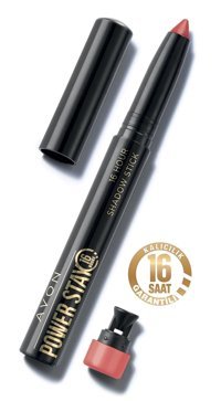Avon Power Stay Krem Işıltılı Stick Far Kırmızı