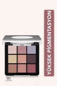 Flormar Eye Shadow Palette No:001 Krem Mat Far Paleti Fallen Angel
