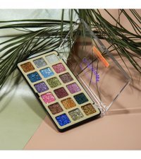 Gulflower Toz Glitter Far Paleti Çok Renkli