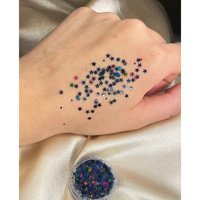 Hb Tasarım Jel Glitter Tekli Far Siyah