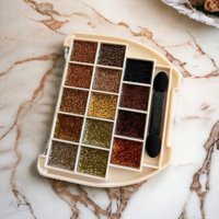 Zeyna Beauty No:01 Toz Glitter Far Paleti