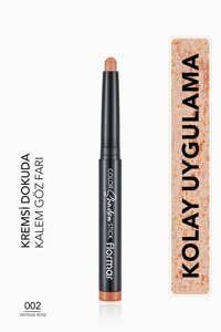 Flormar 002 Krem Mat Kalem Far Vintage Rose
