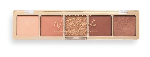 Revolution Glam Soft Nude Toz Mat-Glitter Far Paleti
