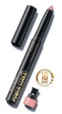 Avon Power Stay Krem Işıltılı Stick Far Pembe