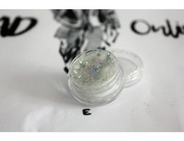 Hb Tasarım Jel Glitter Tekli Far Beyaz