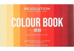 Revolution Colour Book No:CB03 Toz Mat-Glitter Far Paleti