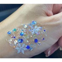 Hb Tasarım Jel Glitter Tekli Far Mavi