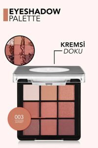 Flormar No:003 Toz Mat Far Paleti Sunset