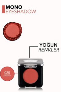 Flormar No:025 Toz Sedefli Tekli Far Burgundy