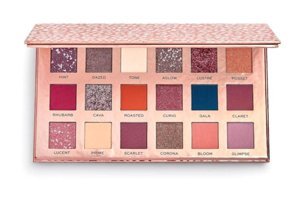 Revolution Blushed Shadow Toz Mat-Glitter Far Paleti