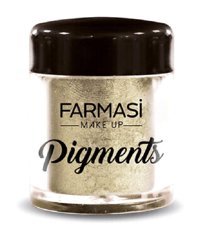 Farmasi Pigment Toz Glitter Tekli Far Altın