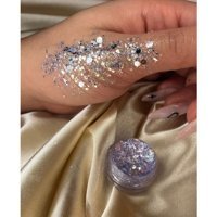 Hb Tasarım Jel Glitter Tekli Far Lila