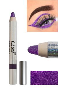 Classe No:65 Kalem Glitter Stick Far Mor