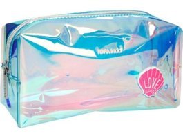 Top Model No:408 Çok Renkli Düz PVC Makyaj Çantası