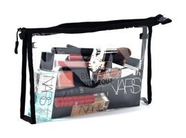 Beauty InsideOut Şeffaf Düz PVC Makyaj Çantası