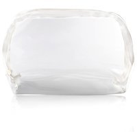 Tikatti Şeffaf Düz PVC Makyaj Çantası