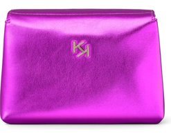 Kiko Milano Milano's Night Wonders Pembe Düz Saten Makyaj Çantası