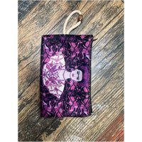 Street Bag Çok Renkli Frida Desenli Tekstil Makyaj Çantası