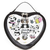 Vuki Çok Renkli Panda Desenli PVC Makyaj Çantası
