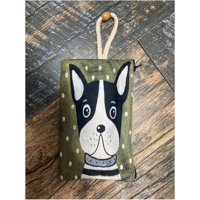 Street Bag Çok Renkli Boston Teriyeri Desenli Tekstil Makyaj Çantası