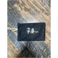 Street Bag Çok Renkli Film Animasyon Desenli Tekstil Makyaj Çantası