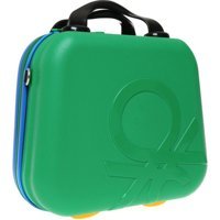 United Colors Of Benetton Bntm102X Yeşil Düz Plastik Makyaj Çantası