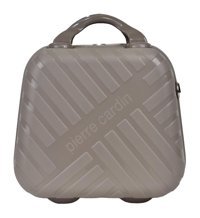 Pierre Cardin PC1960 Bej Düz ABS Çok Gözlü Makyaj Çantası