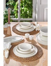 Neva N3558 Soft Velvet 28 Parça 6 Kişilik Porselen Yuvarlak Yemek Takımı