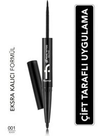 Flormar Extreme Tattoo Duo Mat Siyah Göz Kalemi