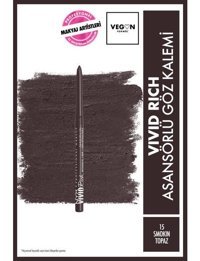 Nyx No:15 Asansörlü Mat Smokin Topaz Göz Kalemi