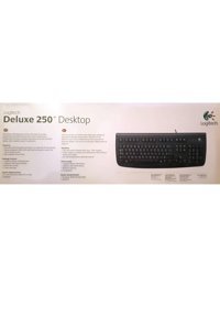 Logitech Deluxe 250 Siyah Kablolu Klavye Mouse Seti