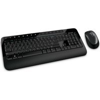 Microsoft Wireless Desktop 2000 Ergonomik Siyah Kablosuz Klavye Mouse Seti
