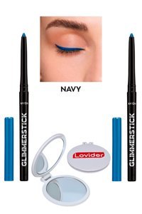 Avon Asansörlü Metalik Navy Göz Kalemi 2 Adet