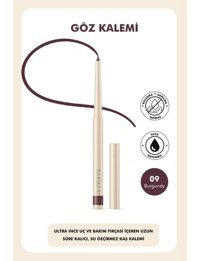 Farmasi Twisted 09 Asansörlü Mat Bordo Göz Kalemi