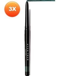 Avon Diamonds Asansörlü Metalik Emerald Glow Göz Kalemi 3 Adet