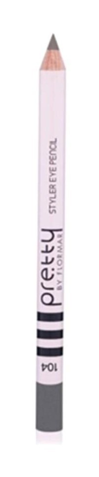 Pretty By Flormar Styler 104 Mat Intense Grey Göz Kalemi