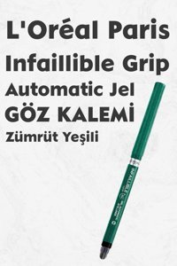 L'Oréal Paris Infaillible Grip Automatic Asansörlü Mat Yeşil Göz Kalemi