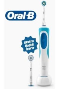 Oral-B D12.523.1 U Şarjlı Yetişkin Diş Fırçası Beyaz-Mavi