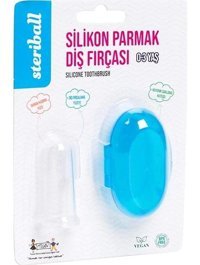 Steriball Yumuşak Parmak Manuel Bebek Diş Fırçası Şeffaf
