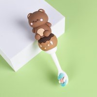 Creation Yumuşak U Manuel Bebek Diş Fırçası Kahverengi
